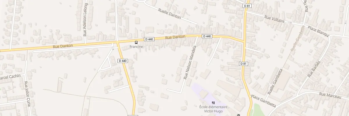 Plan du 35 Rue Danton à Escaudain