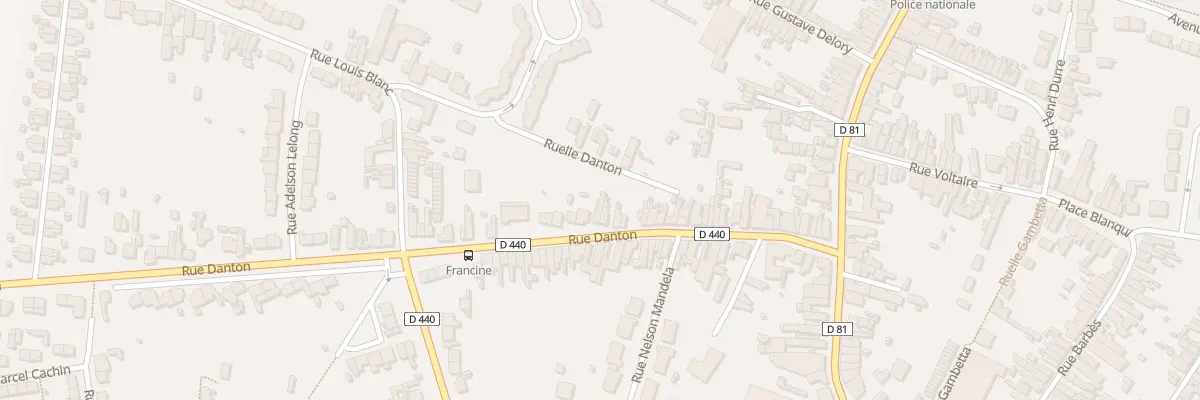 Plan du 52 Rue Danton à Escaudain