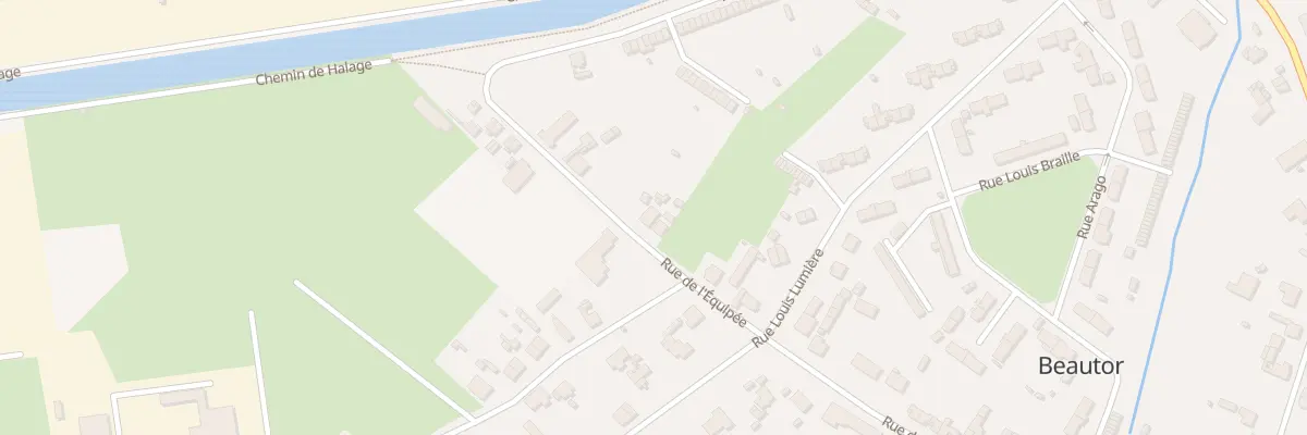 Plan du 7 Rue de l’Équipée à Beautor