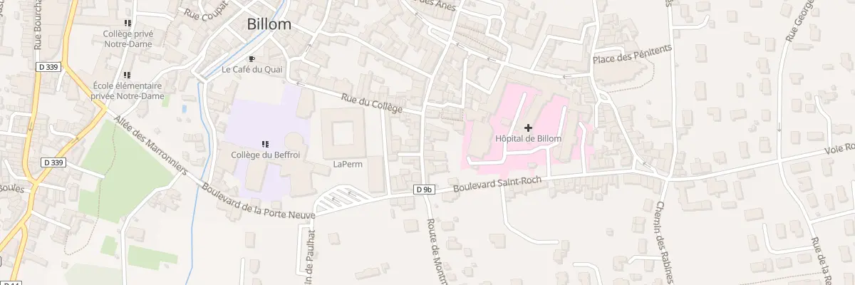 Plan du 27B Rue des Déportés à Billom