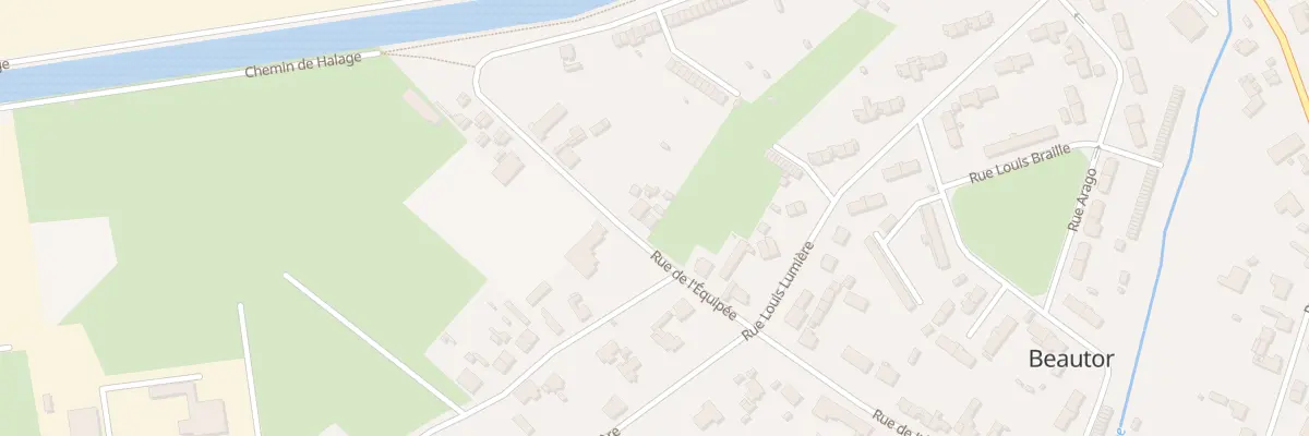 Plan du 9 Rue de l’Équipée à Beautor