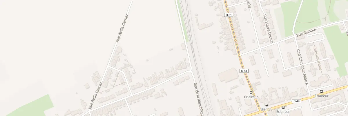 Plan du 108 Rue de la République à Rœulx