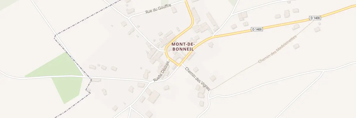 Plan du 28 Rte de la Vallée à Bonneil