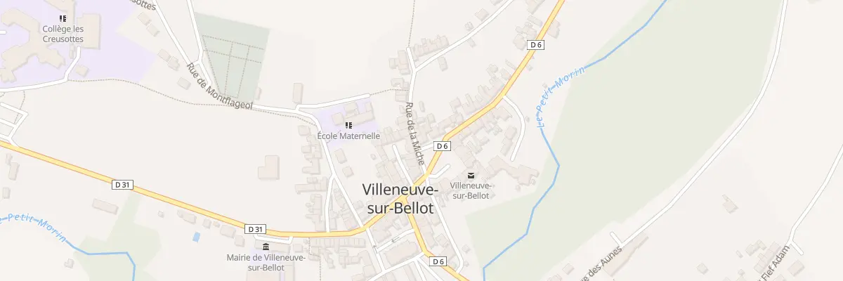 Plan du 1 Pl Constant Gallot à Villeneuve-sur-Bellot