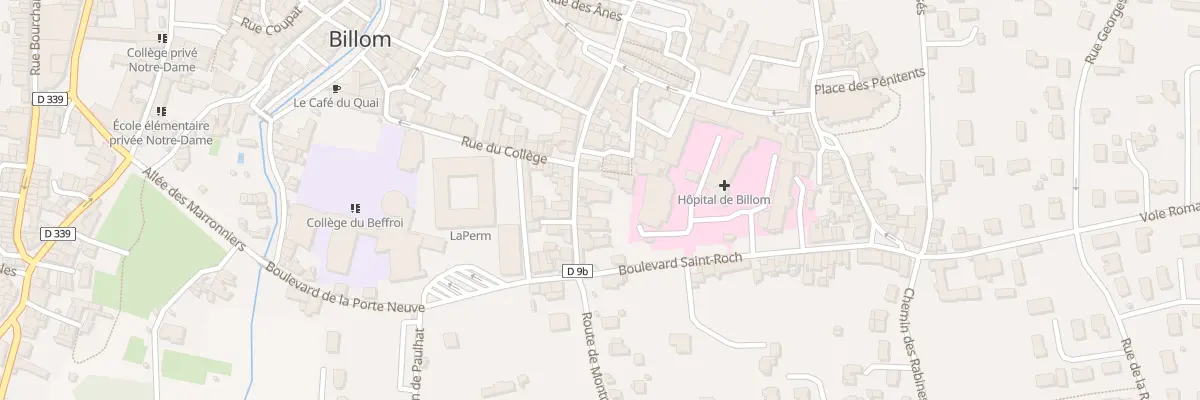 Plan du 27 Rue des Déportés à Billom