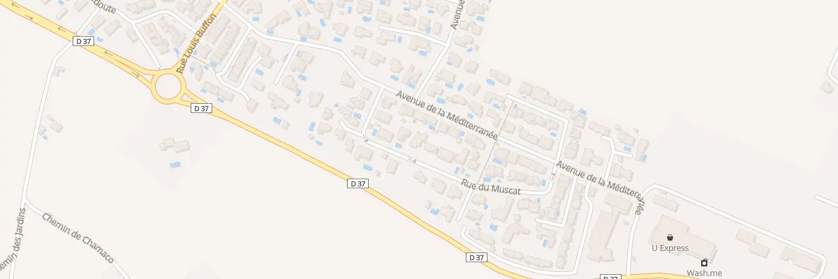 Plan du 19 Rue du Muscat à Portiragnes