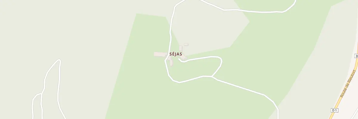 Plan du 5011 Sejas à Montrodat