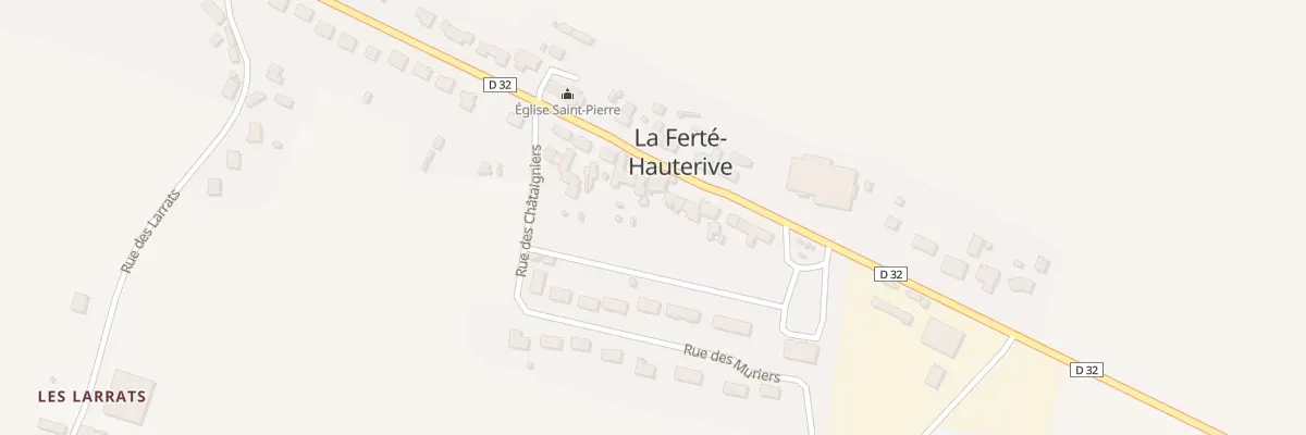 Plan du 12 Rue du Bourg à La Ferté-Hauterive