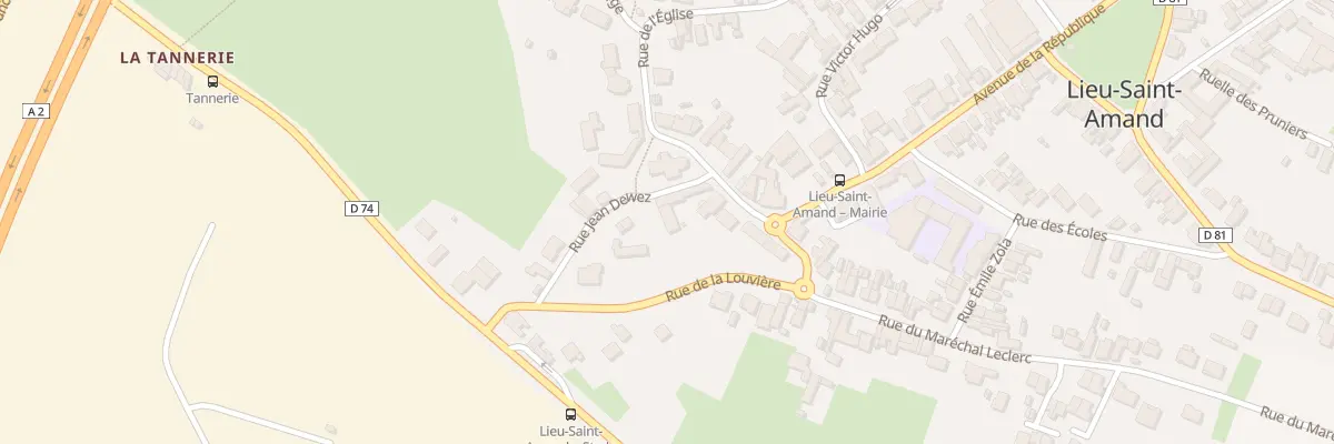 Plan du 3 Rue de l’Eglise à Lieu-Saint-Amand