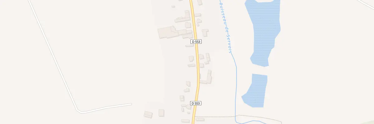 Plan du 34 Rue de Launoy à Servais