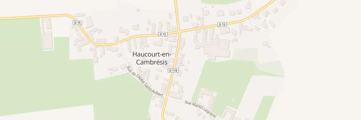 Plan du 10 Rue du Onze Novembre à Haucourt-en-Cambrésis