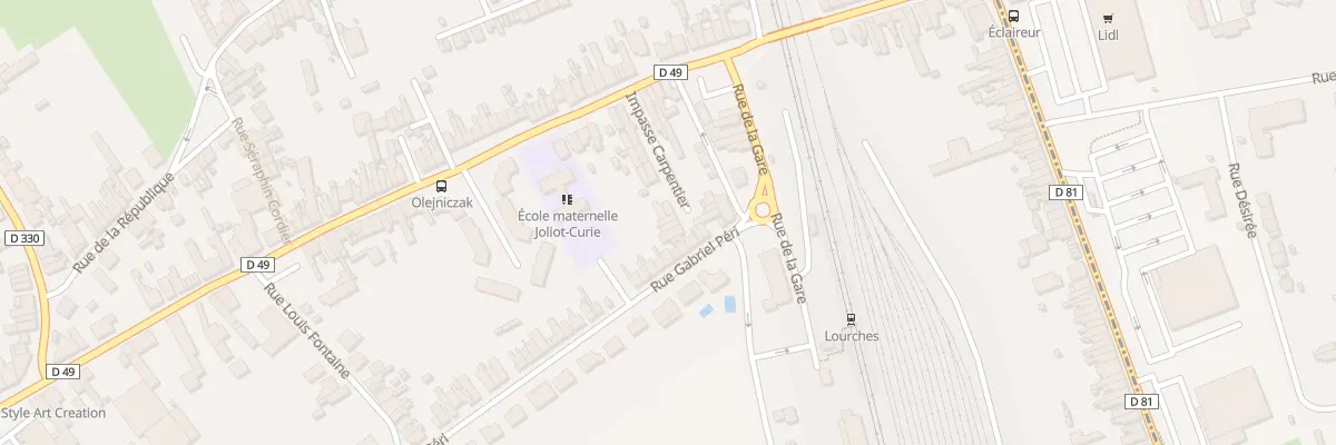 Plan du 37 Rue Jean Jaurès à Rœulx