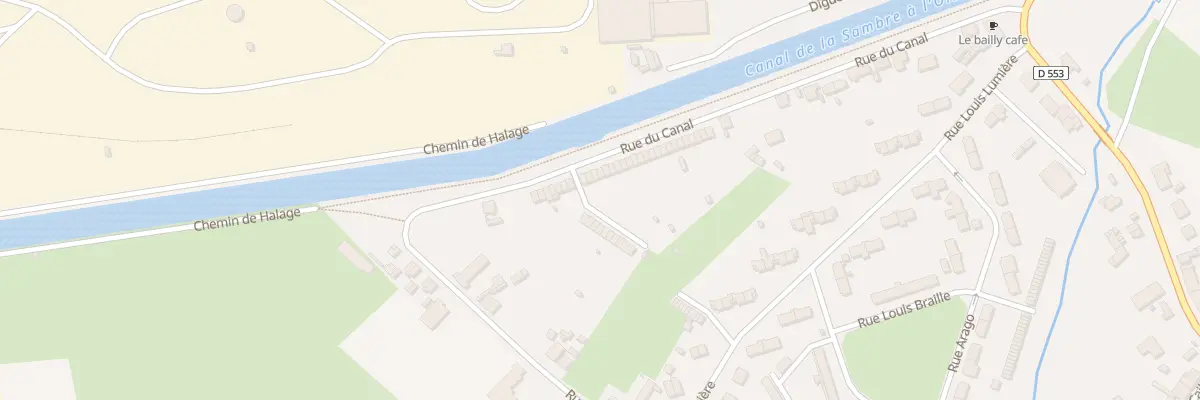 Plan du 65 Rue du Canal à Beautor
