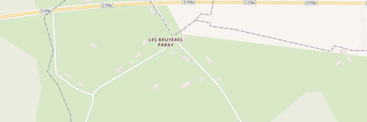 Plan du 50 Les Bruyeres Paray à Saint-Parize-en-Viry