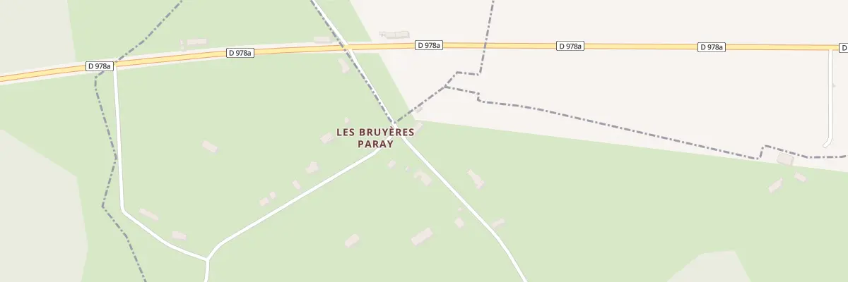 Plan du 49 Les Bruyeres Paray à Saint-Parize-en-Viry