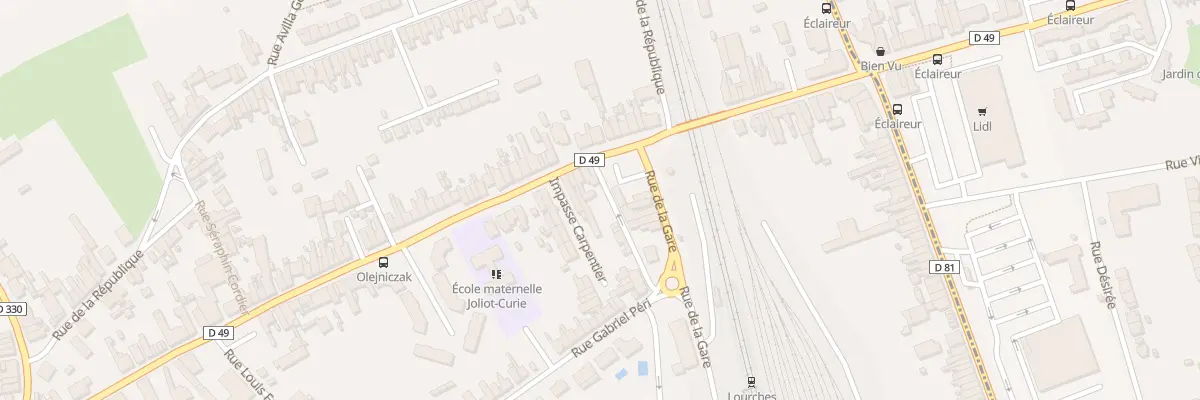 Plan du 21 Rue Jean Jaurès à Rœulx