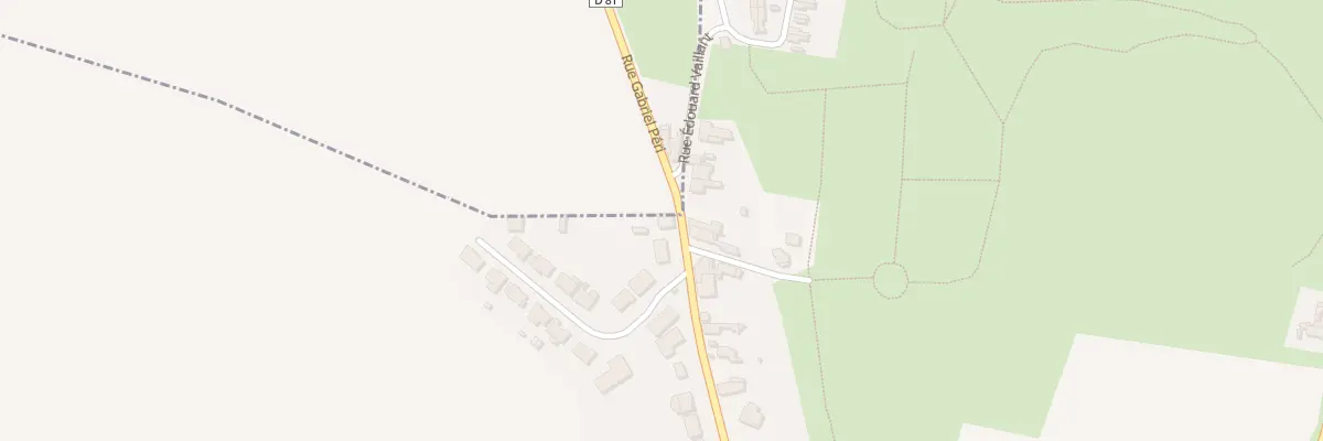 Plan du 79 Rue Edouard Vaillant à Escaudain