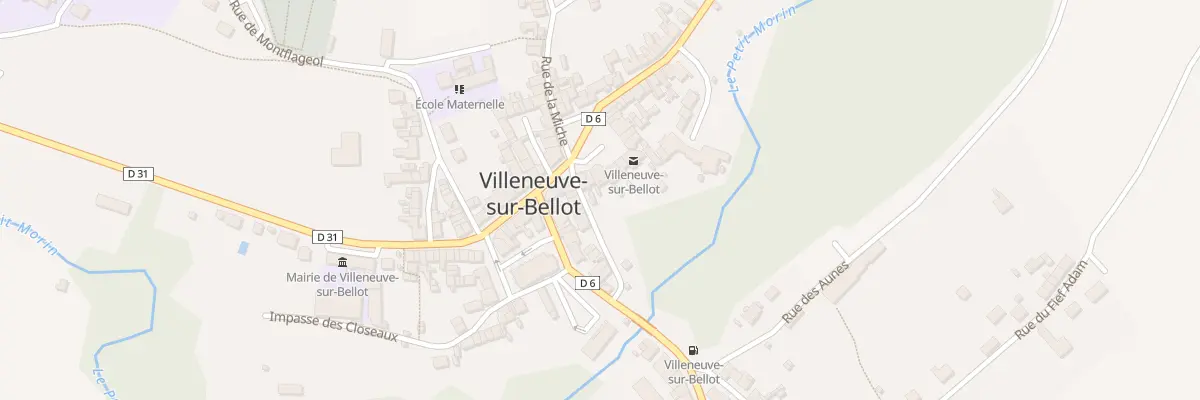 Plan du 4 Pl Constant Gallot à Villeneuve-sur-Bellot