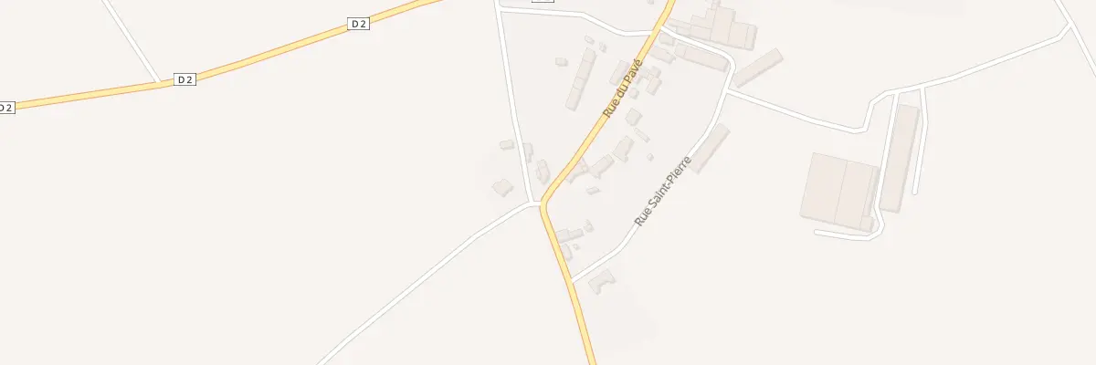 Plan du 3 Rue du Pavé au Plessier-Huleu