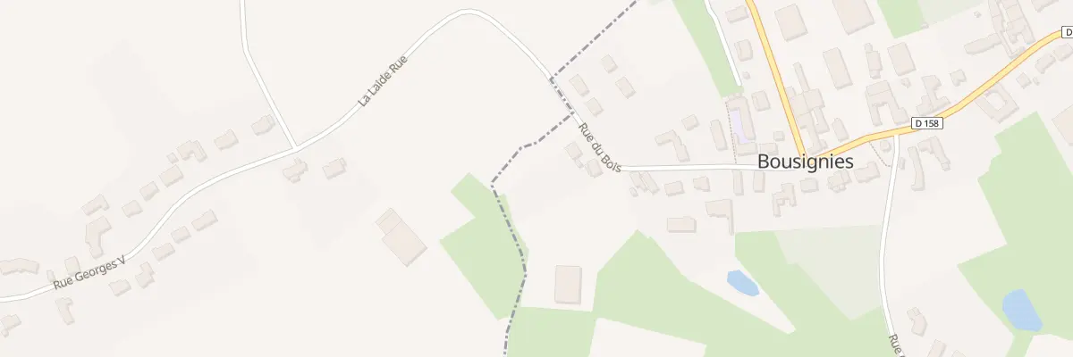 Plan du 28 Rue du Bois à Bousignies