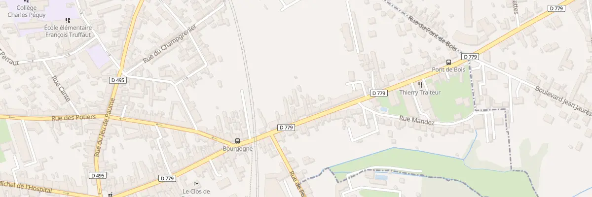Plan du 138 Rue de Bourgogne à Moulins