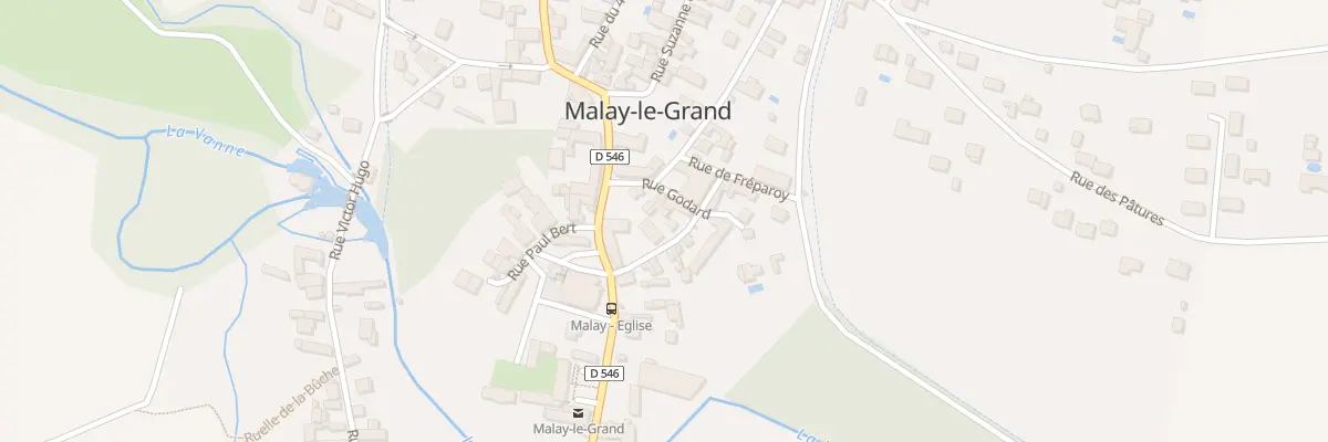 Plan du 135 Rue Marceau à Malay-le-Grand