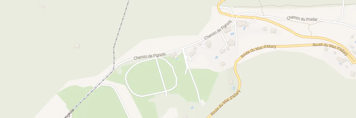 Plan du 177 Che de Fignols à Soumont
