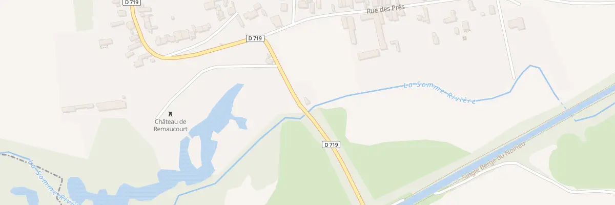Plan du 5002 Rte de St Quentin à Remaucourt