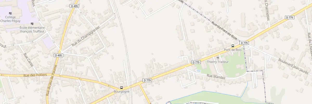 Plan du 142 Rue de Bourgogne à Moulins