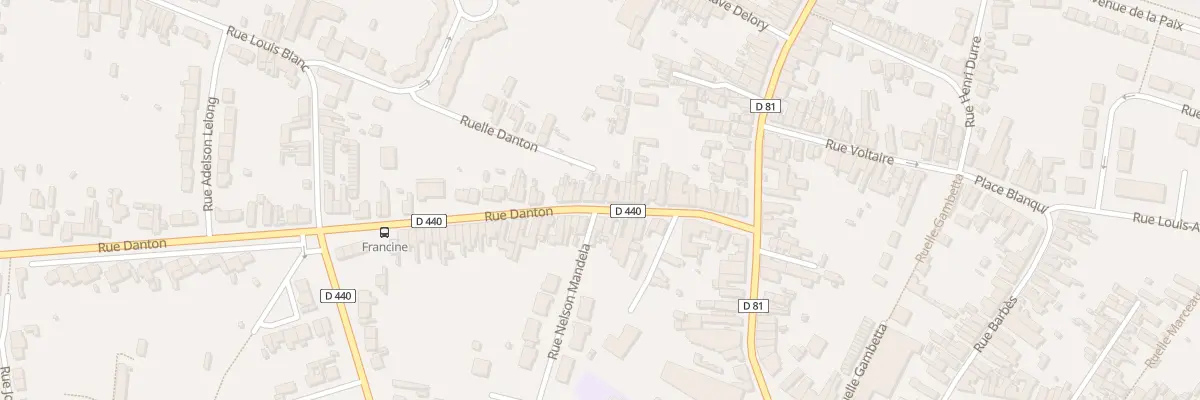 Plan du 34 Rue Danton à Escaudain