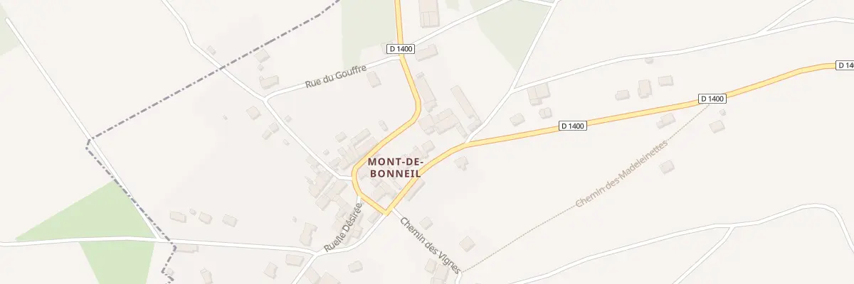 Plan du 22 Rte de la Vallée à Bonneil