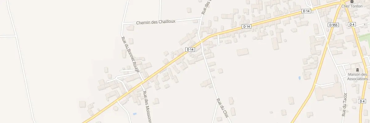 Plan du 47 Rue de la Mothe à Montholon