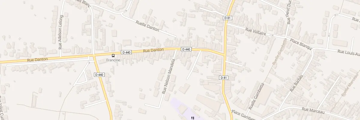 Plan du 19 Rue Danton à Escaudain