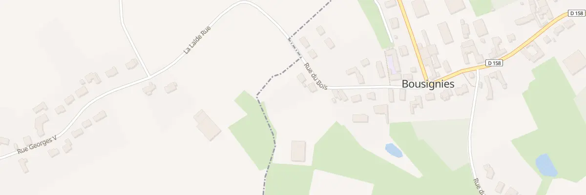 Plan du 52 Rue du Bois à Bousignies