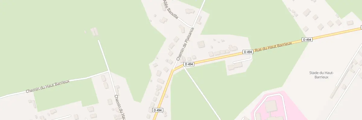 Plan du 33 Rue du Haut - Barrieux à Yzeure