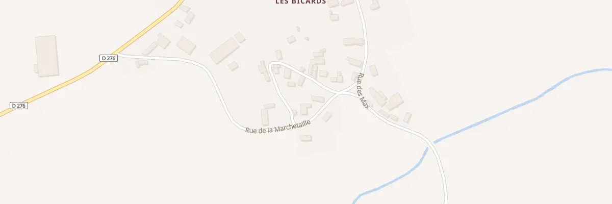 Plan du 2 Rue de la Marchetaille à Brugheas