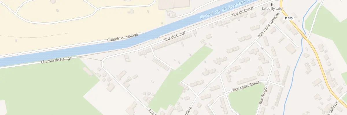 Plan du 51 Rue du Canal à Beautor