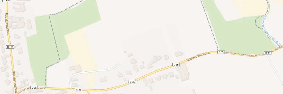 Plan du 23 Rue des Epineaux à Brillon