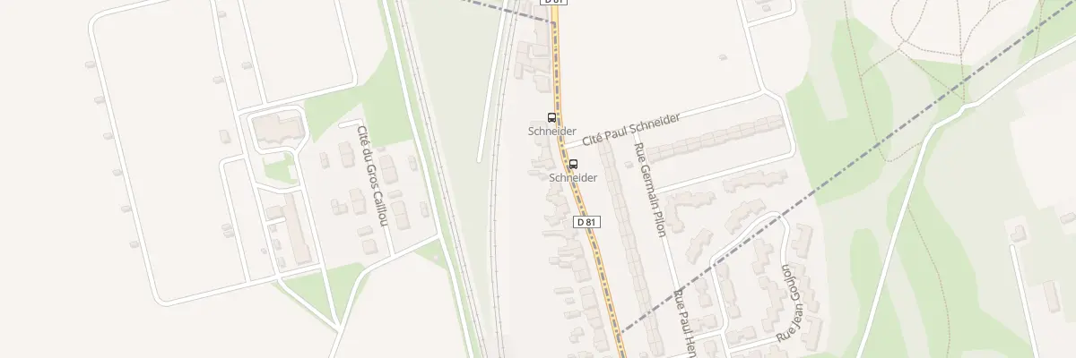 Plan du 36 Rue Jean Baptiste Lebas à Rœulx