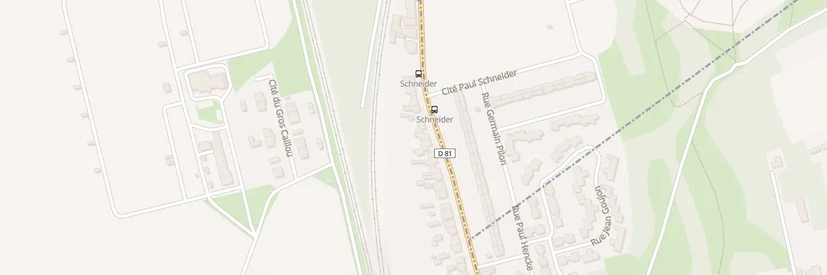 Plan du 34 Rue Jean Baptiste Lebas à Rœulx