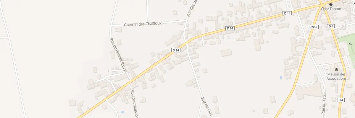 Plan du 45 Rue de la Mothe à Montholon