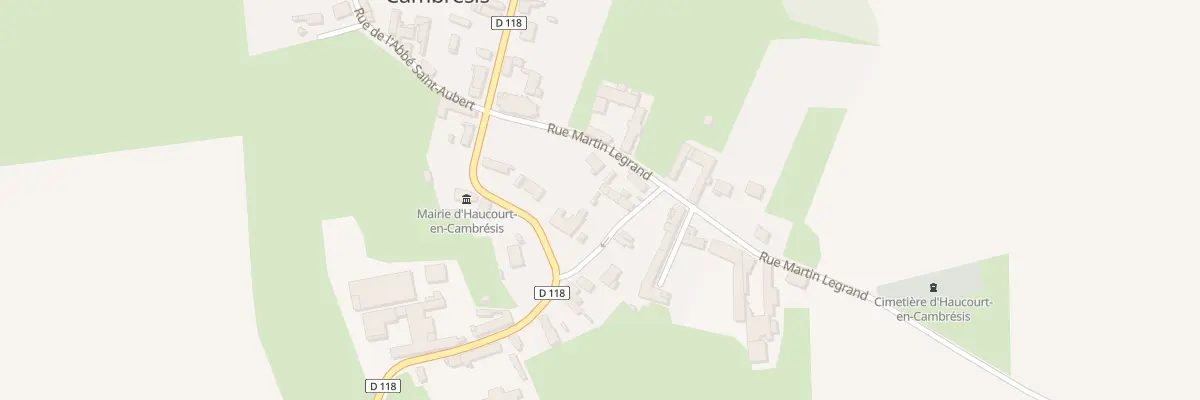 Plan du 7 Rue François Richez à Haucourt-en-Cambrésis