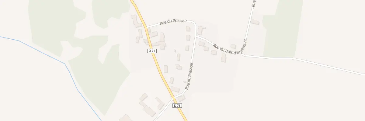 Plan du 16 Rue du Pressoir à Saint-Mars-Vieux-Maisons