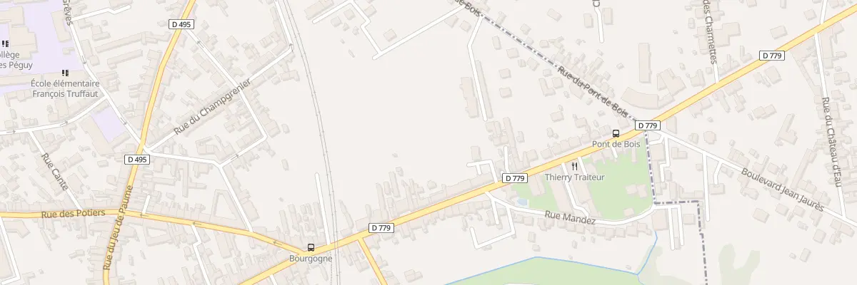 Plan du 148 Rue de Bourgogne à Moulins