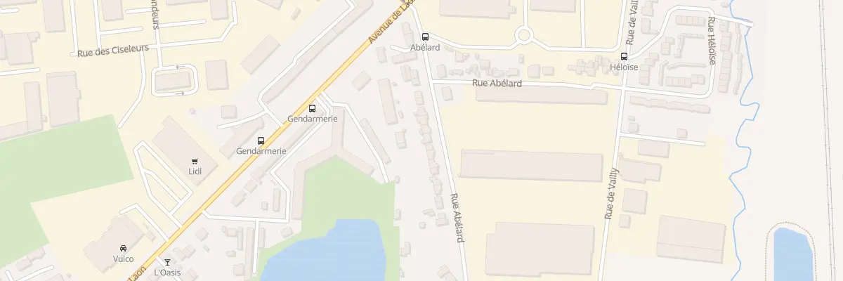 Plan du 77 Rue Abélard à Soissons