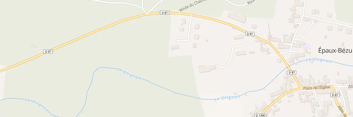Plan du 14 Res Val d’Amour à Épaux-Bézu