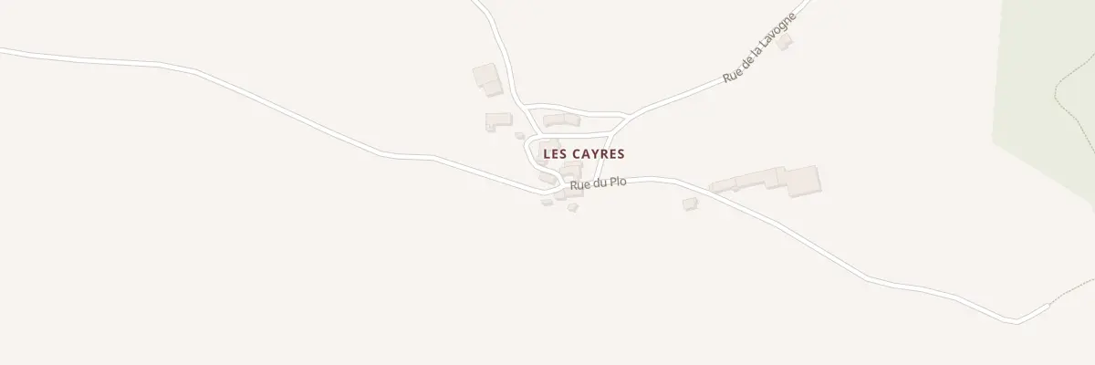 Plan du 5062 Les Cayres à Recoules-de-Fumas