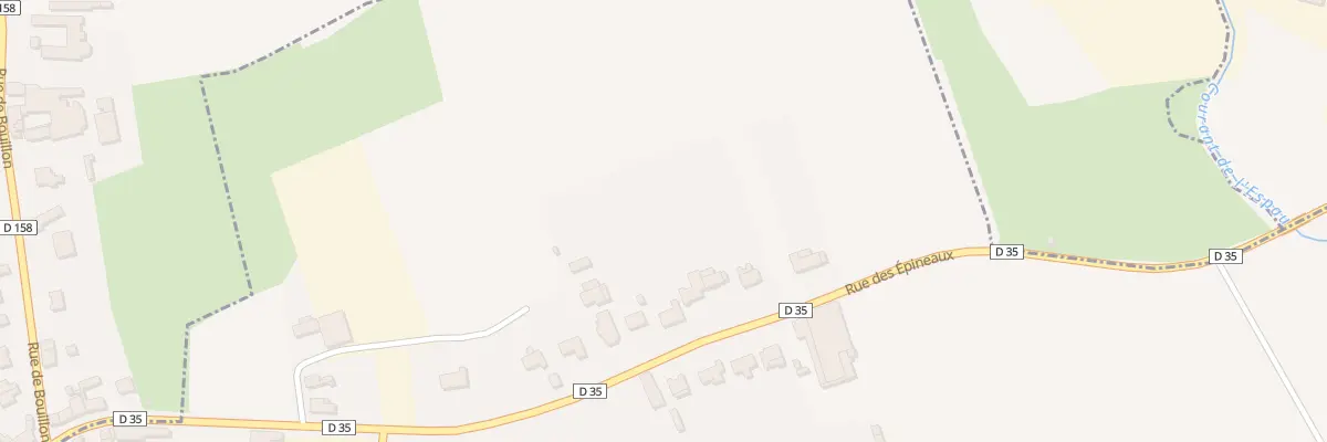 Plan du 25 Rue des Epineaux à Brillon