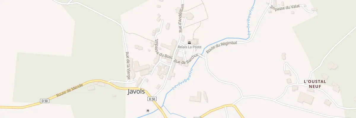 Plan du 11 Rue de Bacchus à Peyre en Aubrac