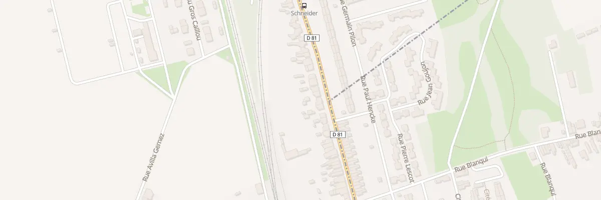 Plan du 23 Rue Jean Baptiste Lebas à Rœulx